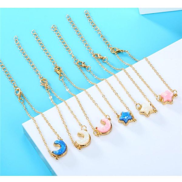 charm bracelets dayoff korean jewelry handmade hand link chain women geometric star moon lucky b118, Golden;silver
charm bracelets dayoff korean jewelry handmade hand link chain women geometric star moon lucky b118, Golden;silver