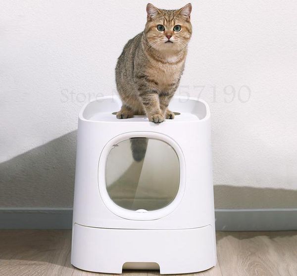 other cat supplies litter box fully closed extra-large oversized splash-proof drawer toilet smart net smell deodorant
other cat supplies litter box fully closed extra-large oversized splash-proof drawer toilet smart net smell deodorant
