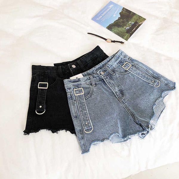 fashion summer womens plus size irregular wide leg pants casual high waist denim shorts jeans short femme 210601, White;black
fashion summer womens plus size irregular wide leg pants casual high waist denim shorts jeans short femme 210601, White;black