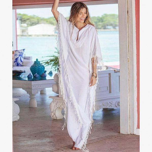 bikini swim suit tassel swimwear long cover up beach coverups for women swimsuit sets with summer dress beachwear women's, White;black
bikini swim suit tassel swimwear long cover up beach coverups for women swimsuit sets with summer dress beachwear women's, White;black