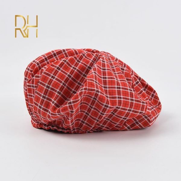 berets 2021 plaid cotton women's beret hat summer vintage outdoor cap hip hop sunscreen retro painter streetwear, Blue;gray
berets 2021 plaid cotton women's beret hat summer vintage outdoor cap hip hop sunscreen retro painter streetwear, Blue;gray