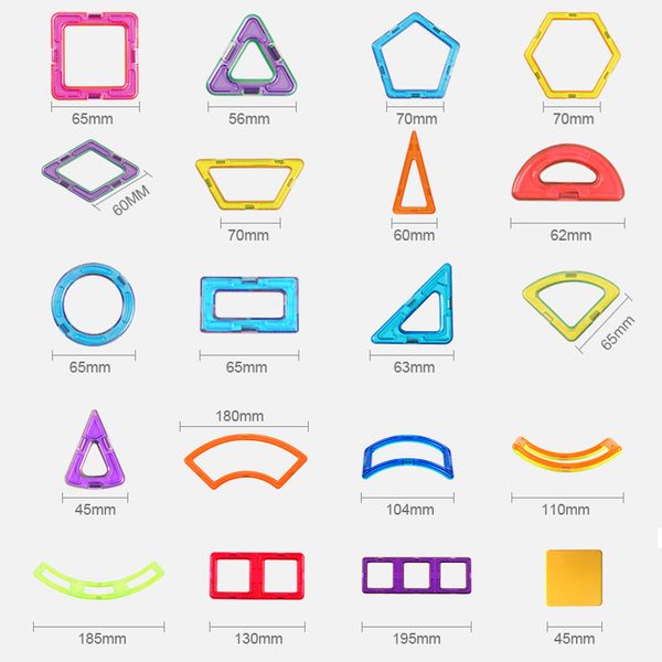 Big Size and Mini Size Magnetic Designer Magnet Building Blocks Accessories Educational constructor Toys For Children
Big Size and Mini Size Magnetic Designer Magnet Building Blocks Accessories Educational constructor Toys For Children