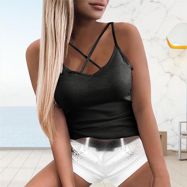 fashion casual pullover camisole summer womens tank knitwear cross straps v neck slim sleeveless black red pink white blue
fashion casual pullover camisole summer womens tank knitwear cross straps v neck slim sleeveless black red pink white blue