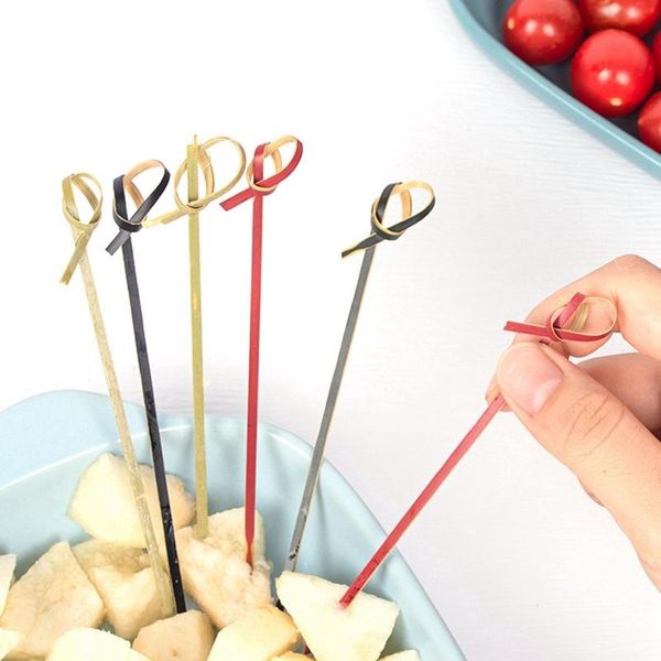 forks 100pcs disposable bamboo knot skewers cocktail picks with twisted ends for party barbeque club sandwiches
forks 100pcs disposable bamboo knot skewers cocktail picks with twisted ends for party barbeque club sandwiches