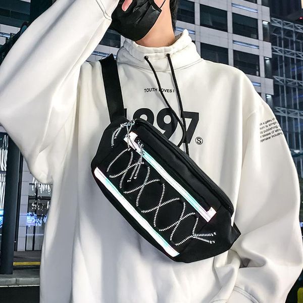 waist bags bag for men streetwear reflective crossbody chest fanny pack trend outdoor hip hop banana
waist bags bag for men streetwear reflective crossbody chest fanny pack trend outdoor hip hop banana