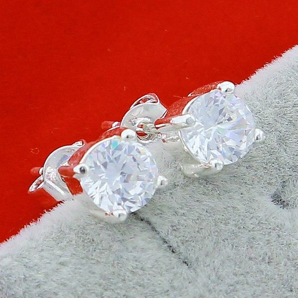 stud luxury jewelry 925 sterling silver earrings four claw zircon square round for women gift, Golden;silver
stud luxury jewelry 925 sterling silver earrings four claw zircon square round for women gift, Golden;silver