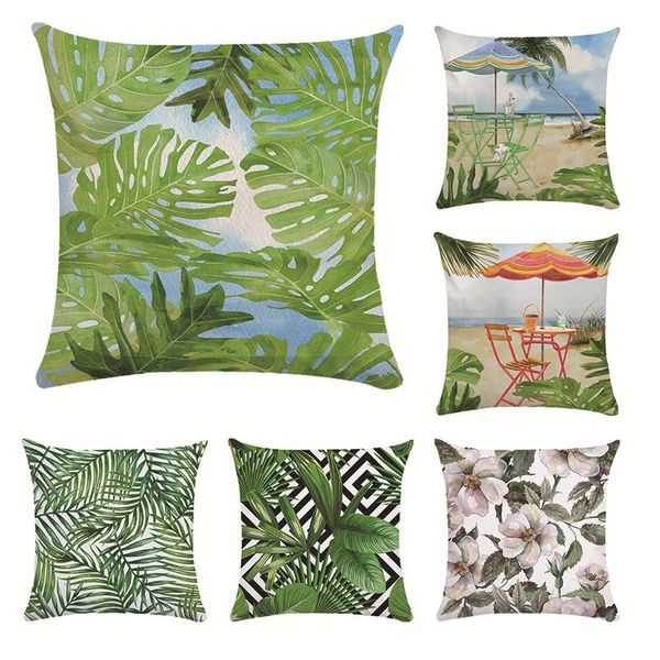 tropical pillow cover cushion case green leaf of palm bird home decorective super soft 45x45cm cushion/decorative
tropical pillow cover cushion case green leaf of palm bird home decorective super soft 45x45cm cushion/decorative