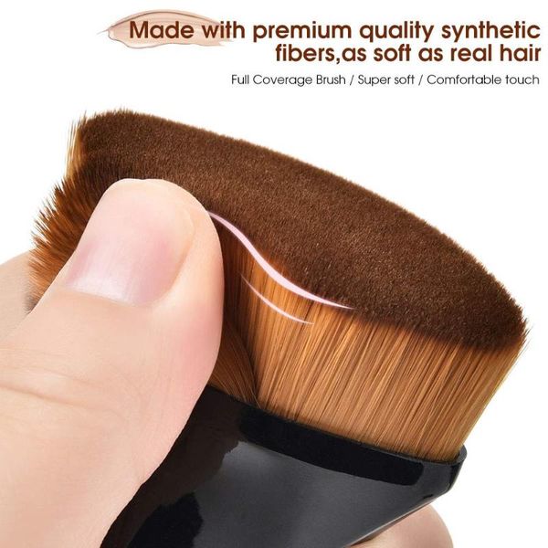 makeup brushes 2021 professional foundation brush bb cream loose powder flat cosmetic no trace silicone make up
makeup brushes 2021 professional foundation brush bb cream loose powder flat cosmetic no trace silicone make up