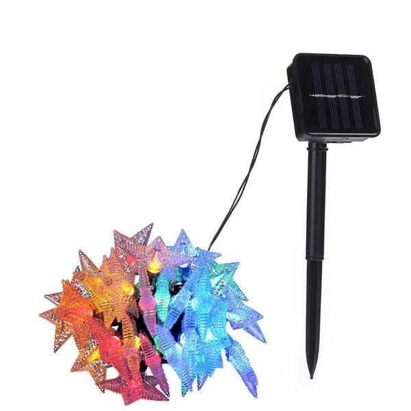strings 4.9m 30led stars copper wire fairy string lights solar powered light garland xmas wedding holiday decoration lamp
strings 4.9m 30led stars copper wire fairy string lights solar powered light garland xmas wedding holiday decoration lamp
