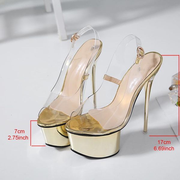 sandals silentsea super high 17cm womens pvc waterproof female shoes transparent 7cm platform heel ladies stilettos m3yc, Black
sandals silentsea super high 17cm womens pvc waterproof female shoes transparent 7cm platform heel ladies stilettos m3yc, Black