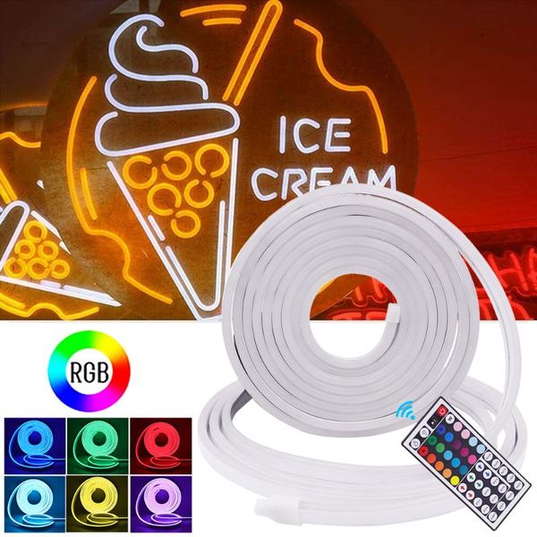 strips rgb led neon strip 3535 108leds/m flexible sign tape dc12v light with remote control for diy home decoration
strips rgb led neon strip 3535 108leds/m flexible sign tape dc12v light with remote control for diy home decoration