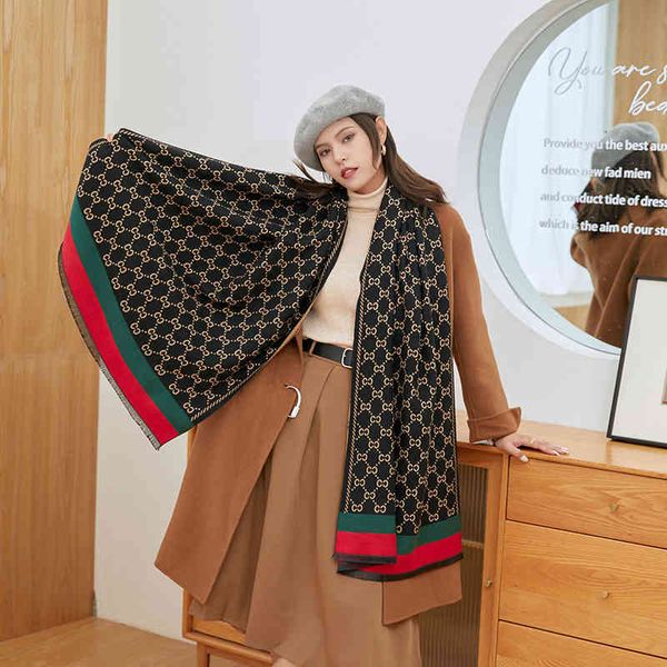 70% off design new imitation cashmere scarf fashion double horizontal jacquard warm thickening dual-purpose air conditioning shawl, Blue;gray
70% off design new imitation cashmere scarf fashion double horizontal jacquard warm thickening dual-purpose air conditioning shawl, Blue;gray