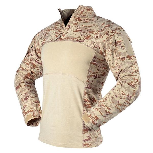 men's t-shirts tactical combat long-sleeved shirt spring autumn men cotton military uniform camouflage stitching casuall us army coat, White;black
men's t-shirts tactical combat long-sleeved shirt spring autumn men cotton military uniform camouflage stitching casuall us army coat, White;black