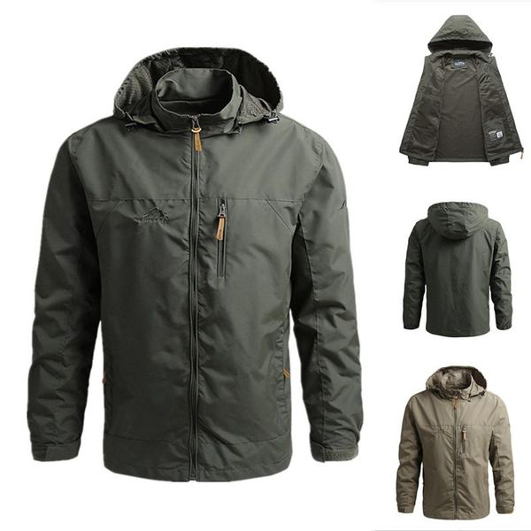 men's jackets 2021 spring/autumn mountaineering jacket windbreaker outdoor sports casual outerwear fashion coats, Black;brown
men's jackets 2021 spring/autumn mountaineering jacket windbreaker outdoor sports casual outerwear fashion coats, Black;brown