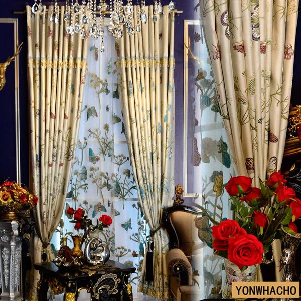 curtain & drapes custom curtains children's room lion bird animal pattern cotton linen embroidered white cloth blackout tulle n604
curtain & drapes custom curtains children's room lion bird animal pattern cotton linen embroidered white cloth blackout tulle n604