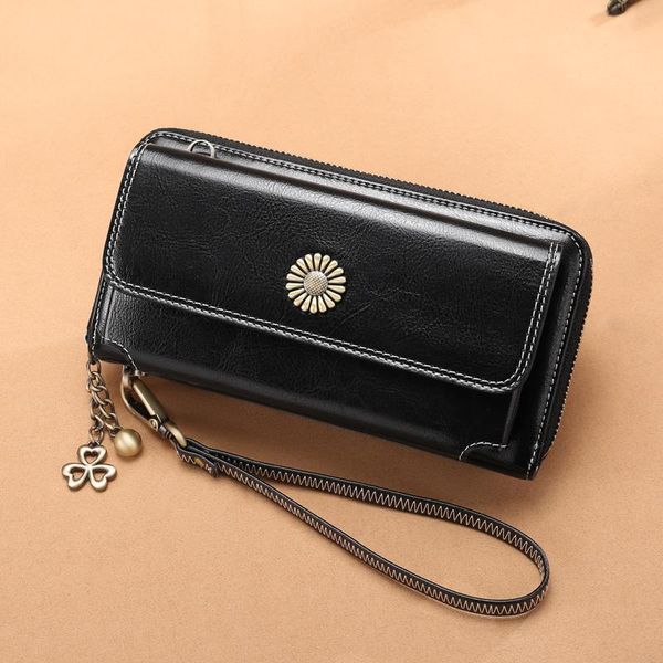 wallets sendefn leather ladies wallet korean zipper multi-function long clutch bag mobile phone, Red;black
wallets sendefn leather ladies wallet korean zipper multi-function long clutch bag mobile phone, Red;black
