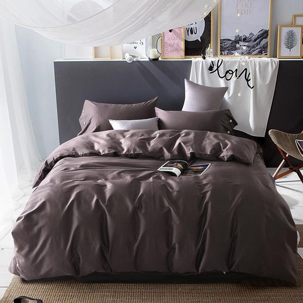 bedding sets solid color high thread count cotton set soft breathable duvet cover with button closure king double single 4pcs
bedding sets solid color high thread count cotton set soft breathable duvet cover with button closure king double single 4pcs