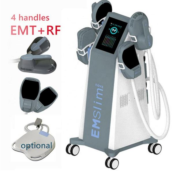 emslim rf hi-emt slimming machine shaping ems electromagnetic muscle stimulation fat burning cellulite removal with rf and cushion equipment
emslim rf hi-emt slimming machine shaping ems electromagnetic muscle stimulation fat burning cellulite removal with rf and cushion equipment