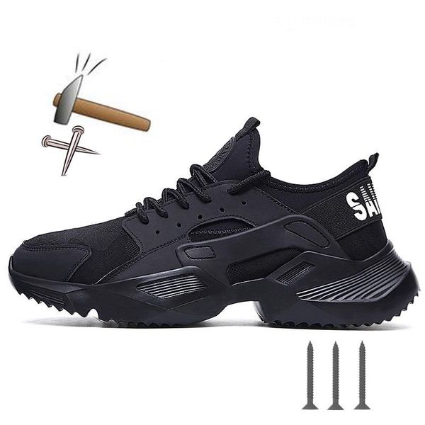 boots lightweight safety shoes men work steel toe anti-crush anti-piercing wear-resistance 47 48, Black
boots lightweight safety shoes men work steel toe anti-crush anti-piercing wear-resistance 47 48, Black