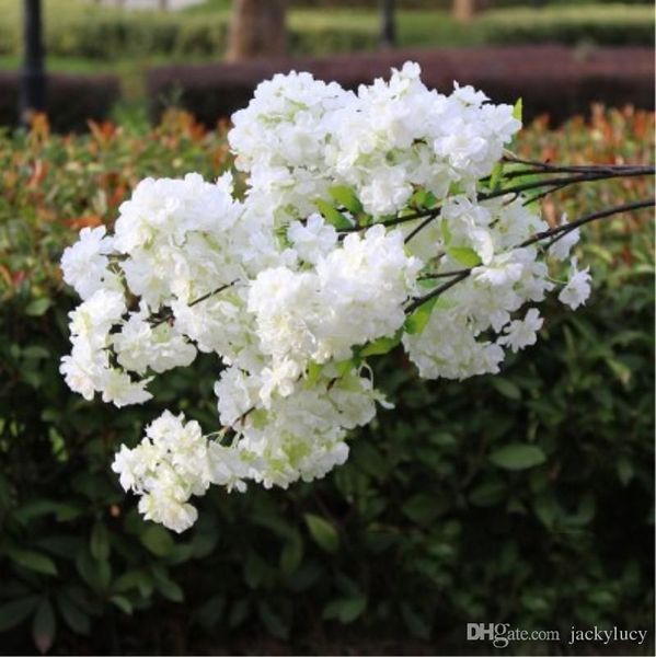 four branches each bouquet simulation cherry blossom 1 m(39") long wedding arch decorative flower home living decor flowers & wreaths
four branches each bouquet simulation cherry blossom 1 m(39") long wedding arch decorative flower home living decor flowers & wreaths