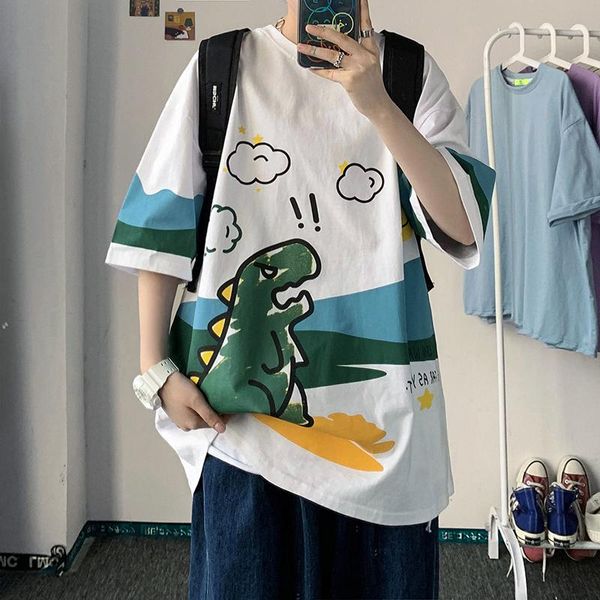 the summer short sleeve t shirt 2021 pure cotton white couples wear comfortable and breathable trend men's t-shirts, White;black
the summer short sleeve t shirt 2021 pure cotton white couples wear comfortable and breathable trend men's t-shirts, White;black