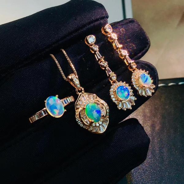 natural opal gemstone necklace ring and earrings jewelry set with silver 2 bracelet, &, Black
natural opal gemstone necklace ring and earrings jewelry set with silver 2 bracelet, &, Black
