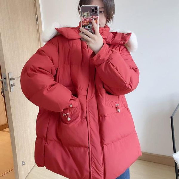 women's down & parkas winter jacket women cotton hooded coat femlae loose autumn jackets woman mujer 2021 casaco feminino inverno wpy39, Black
women's down & parkas winter jacket women cotton hooded coat femlae loose autumn jackets woman mujer 2021 casaco feminino inverno wpy39, Black
