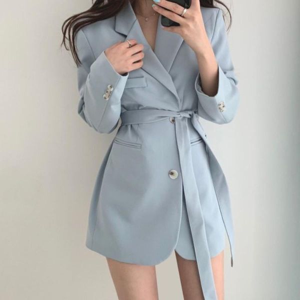 women's suits & blazers vintage women fashion office ol casual notched collar long sleeve lace up solid color blazer 2021 autumn chic o, White;black
women's suits & blazers vintage women fashion office ol casual notched collar long sleeve lace up solid color blazer 2021 autumn chic o, White;black
