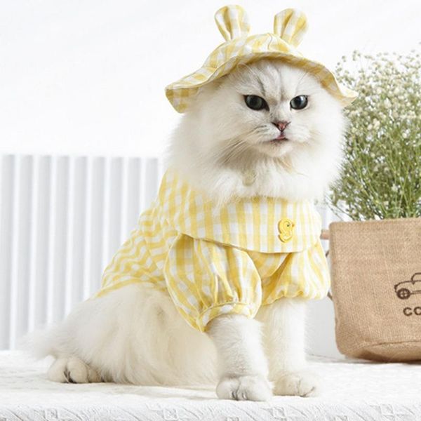 cat costumes pet breathable plaid cotton shirt cute shirts fashion puppy kitten vest clothes for spring/summer costume
cat costumes pet breathable plaid cotton shirt cute shirts fashion puppy kitten vest clothes for spring/summer costume