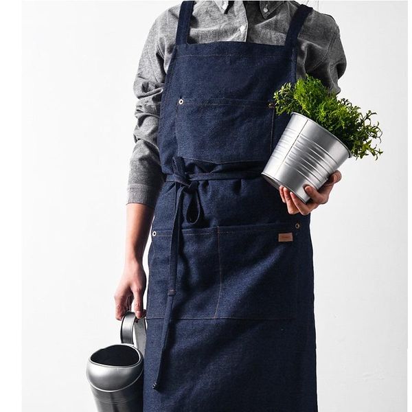 aprons denim korean style hanging neck apron kitchen sleeveless cooking baking high-end cafe lounge anti-fouling solid color
aprons denim korean style hanging neck apron kitchen sleeveless cooking baking high-end cafe lounge anti-fouling solid color