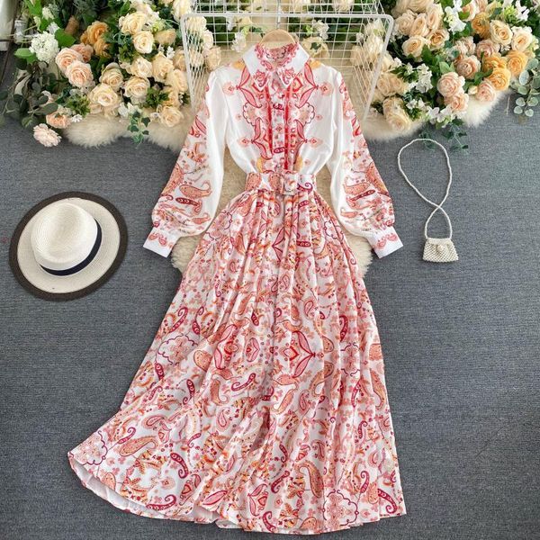 casual dresses trendy maxi for women novel autumn clothes long sleeve shirt dress with belt vintage paisley print elegant, Black;gray
casual dresses trendy maxi for women novel autumn clothes long sleeve shirt dress with belt vintage paisley print elegant, Black;gray