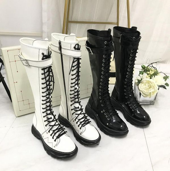 boots autumn and winter female fashion genuine leather long tube wearable increase thick bottom lace cavalier, Black
boots autumn and winter female fashion genuine leather long tube wearable increase thick bottom lace cavalier, Black