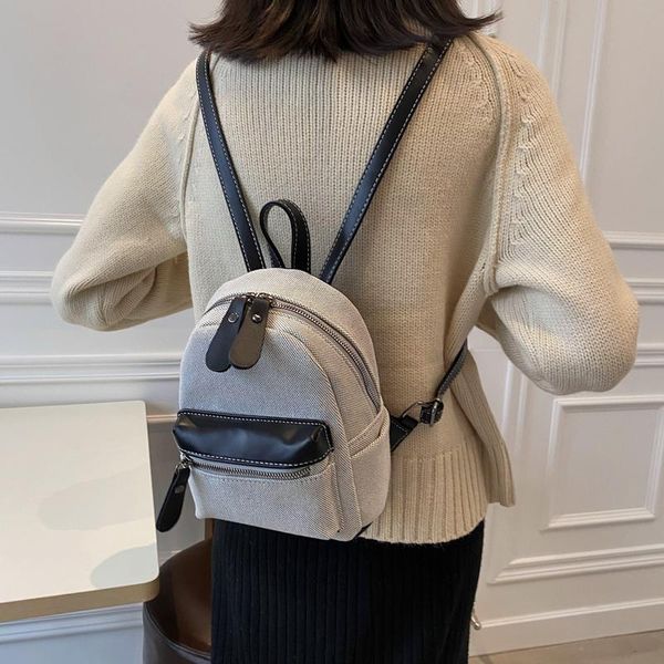 backpack style yilian canvas women fashion versatile retro large capacity simple leisure travel bag
backpack style yilian canvas women fashion versatile retro large capacity simple leisure travel bag