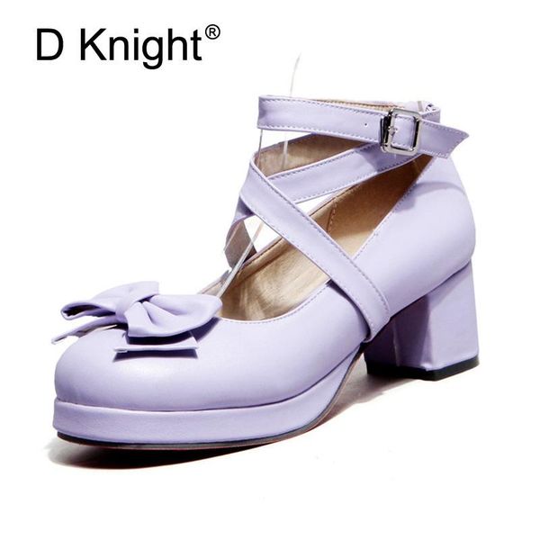 dress shoes ladies pu leather platform lolita bow strap female high heel fashion women pumps wedding large size 30-43, Black
dress shoes ladies pu leather platform lolita bow strap female high heel fashion women pumps wedding large size 30-43, Black