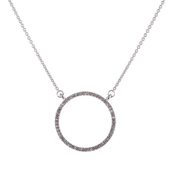 pendant necklaces fashion simple clavicle chain small round necklace women crystal collier femme jewelry drop, Silver
pendant necklaces fashion simple clavicle chain small round necklace women crystal collier femme jewelry drop, Silver