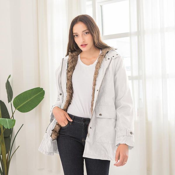 women's trench coats 3 in 1 women autumn winter hooded pocket zipper long outwear plus size elegant ladies thicken windbreaker, Tan;black
women's trench coats 3 in 1 women autumn winter hooded pocket zipper long outwear plus size elegant ladies thicken windbreaker, Tan;black