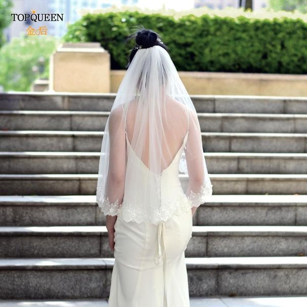 bridal veils ueen v96 soft elbow length lace wedding veil with partial trim single tier raw edge thin scallop, Black
bridal veils ueen v96 soft elbow length lace wedding veil with partial trim single tier raw edge thin scallop, Black