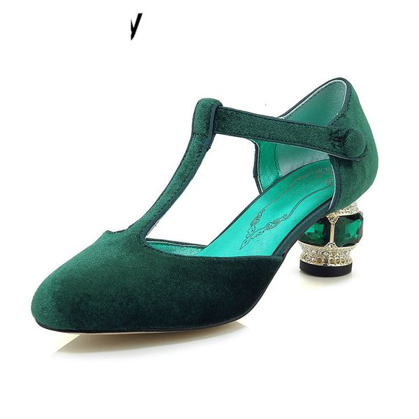 sandals diamond crystal high heels women suede round toe t-strap velvet pumps summer mary janes party banquet shoes female tv2i, Black
sandals diamond crystal high heels women suede round toe t-strap velvet pumps summer mary janes party banquet shoes female tv2i, Black