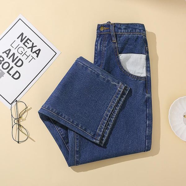 wide-legged jeans pants female high waist woman plus large size boyfriend for women's clothing 2021 trouser oversize a6188, Blue
wide-legged jeans pants female high waist woman plus large size boyfriend for women's clothing 2021 trouser oversize a6188, Blue