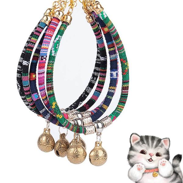cat collars & leads ethnic pets collar adjustable with bronze bell bohemian cats vintage necklace dog accessories collier chat
cat collars & leads ethnic pets collar adjustable with bronze bell bohemian cats vintage necklace dog accessories collier chat