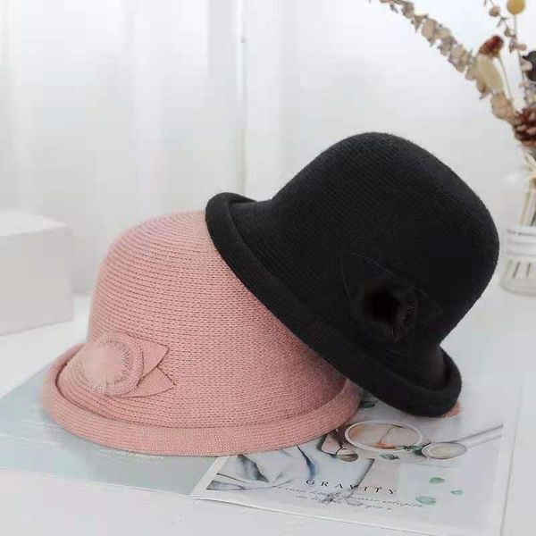 wide brim hats 2021 fashion winter bucket hat for women outdoor keep warm panama knitting cap solid color lace basin, Blue;gray
wide brim hats 2021 fashion winter bucket hat for women outdoor keep warm panama knitting cap solid color lace basin, Blue;gray