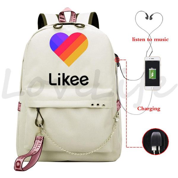 backpack big space likee printed backpacks like video app usb travel students school bags teens men women 16 inch rucksack
backpack big space likee printed backpacks like video app usb travel students school bags teens men women 16 inch rucksack