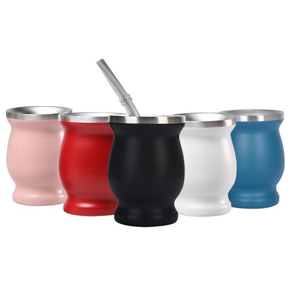 mugs gourd-shaped teacup mate coffee cup double-layer stainless steel mug office easy to clean 230ml
mugs gourd-shaped teacup mate coffee cup double-layer stainless steel mug office easy to clean 230ml
