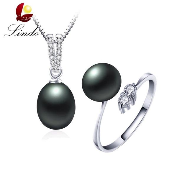 selling female jewelry sets silver 925 for women 4 colors natural pearl necklace & earrings christmas gift bracelet,, Black
selling female jewelry sets silver 925 for women 4 colors natural pearl necklace & earrings christmas gift bracelet,, Black