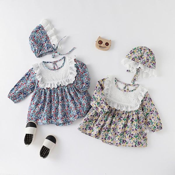 clothing sets floral ruffle stitching baby girl jumpsuit spring summer long-sleeve clothes one-piece born cotton romper + hat 2pcs, White
clothing sets floral ruffle stitching baby girl jumpsuit spring summer long-sleeve clothes one-piece born cotton romper + hat 2pcs, White