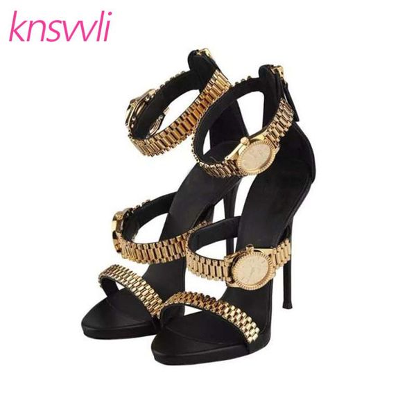 dress shoes gold watch chain gladiator sandals women thin heels runway prom woman peep toe high heel platform ladies, Black
dress shoes gold watch chain gladiator sandals women thin heels runway prom woman peep toe high heel platform ladies, Black