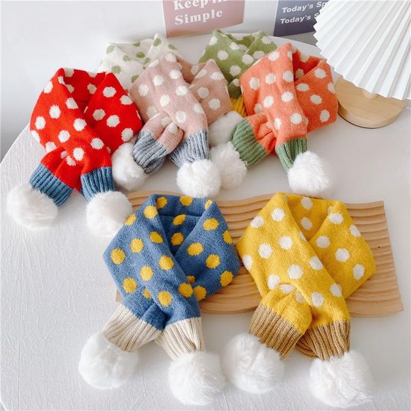 scarves & wraps 1-10t children baby scarf boys girls winter warm polka dots plush ball soft knitted cross collar neck ring kids, Red;brown
scarves & wraps 1-10t children baby scarf boys girls winter warm polka dots plush ball soft knitted cross collar neck ring kids, Red;brown