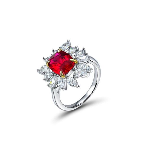 cluster rings luxury 100% 925 sterling silver 8*10 mm ruby created moissanite gemstone wedding party women ring fine jewelry gift, Golden;silver
cluster rings luxury 100% 925 sterling silver 8*10 mm ruby created moissanite gemstone wedding party women ring fine jewelry gift, Golden;silver