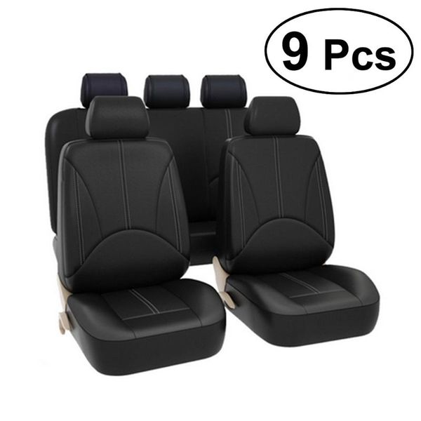 car seat covers 9pcs full set front rear pu leather cover cushion mat protector black auto interior styling decoration (black)
car seat covers 9pcs full set front rear pu leather cover cushion mat protector black auto interior styling decoration (black)
