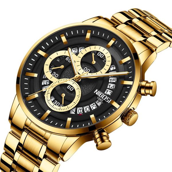 wristwatches nibosi fashion mens watches quartz watch men full steel waterproof wristwatch relogio masculino, Slivery;brown
wristwatches nibosi fashion mens watches quartz watch men full steel waterproof wristwatch relogio masculino, Slivery;brown